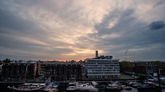 Westerdok evening timelapse