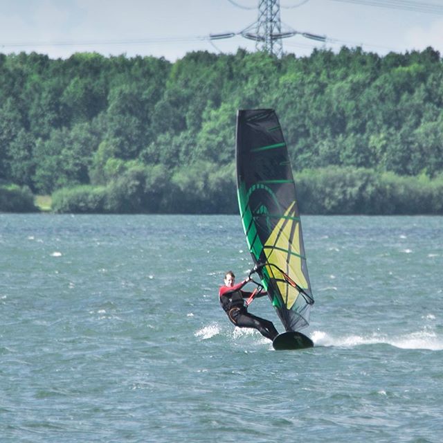 First time sailing Grafham Water