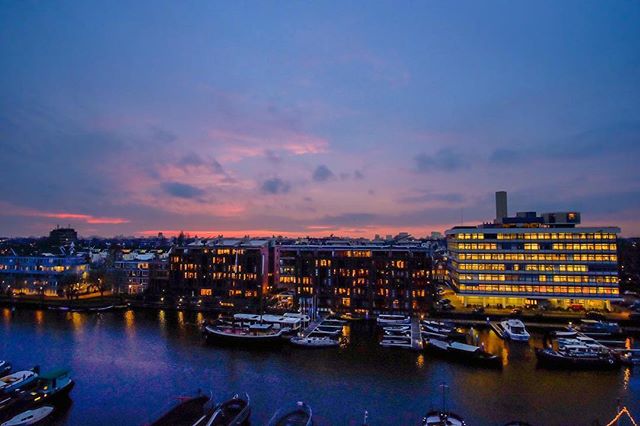 Amsterdam evening colors